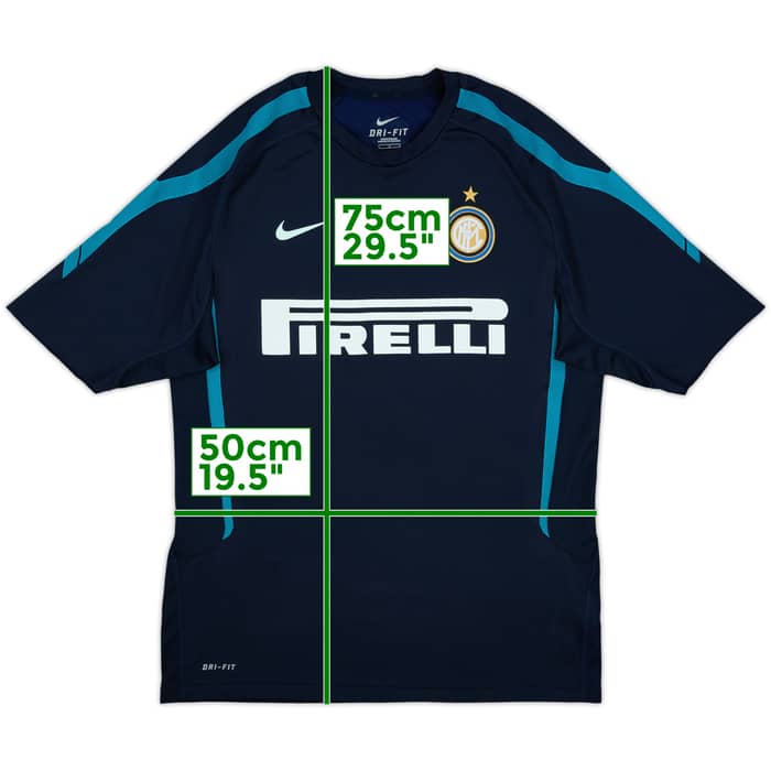 2010-11 Inter Milan Nike Training Shirt - 8/10 - (L)