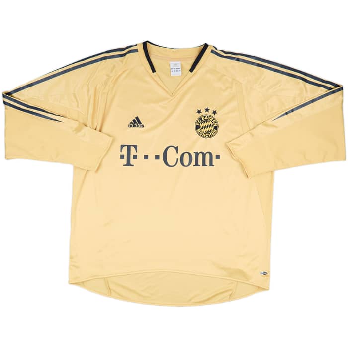 2004-05 Bayern Munich Away L/S Shirt Ballack #13 - 9/10 - (XL)