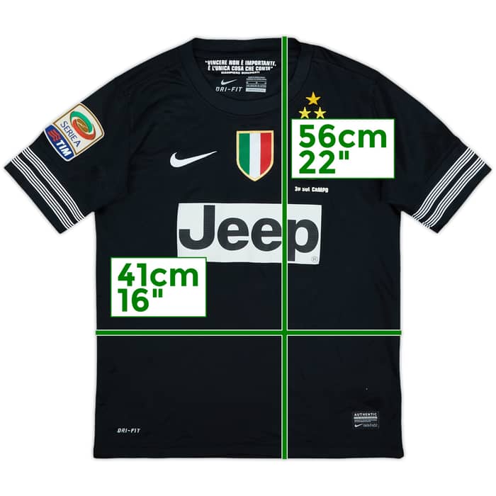 2012-13 Juventus Away Shirt - 9/10 - (M.Boys)