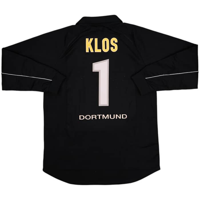 1997-98 Borussia Dortmund GK Shirt Klos #1 - 8/10 - (XL)