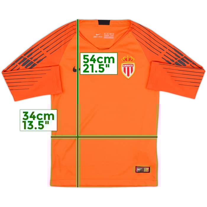 2018-19 Monaco GK Shirt - 10/10 - (S.Boys)