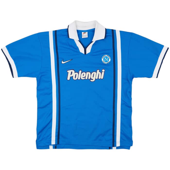 1997-98 Napoli Home Shirt - 10/10 - (L)