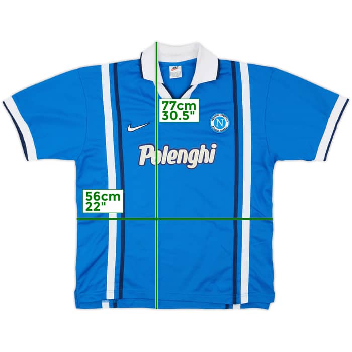1997-98 Napoli Home Shirt - 10/10 - (L)