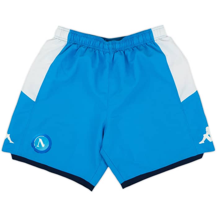 2019-20 Napoli Alternate Home Shorts - 4/10 - (S)