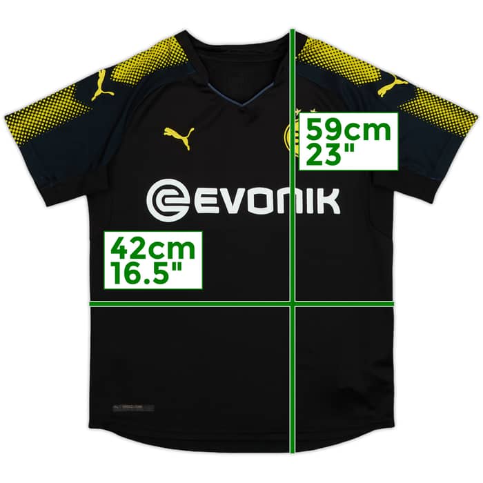2017-18 Borussia Dortmund Away Shirt - 5/10 - (M.Boys)
