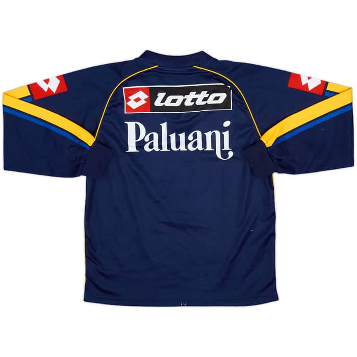 2003-04 Chievo Verona Lotto Training L/S Shirt - 8/10 - (M.Boys)