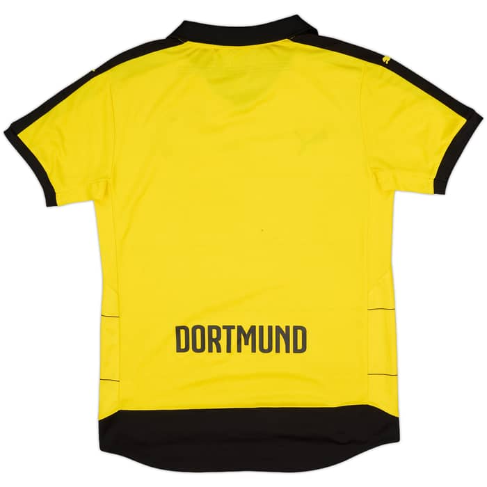 2015-16 Borussia Dortmund Home Shirt - 7/10 - (M)