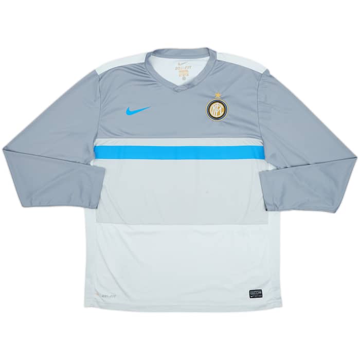 2011-12 Inter Milan Nike Training L/S Shirt - 7/10 - (XL)