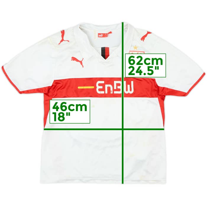 2008-09 Stuttgart Home Shirt - 4/10 - (XL.Boys)