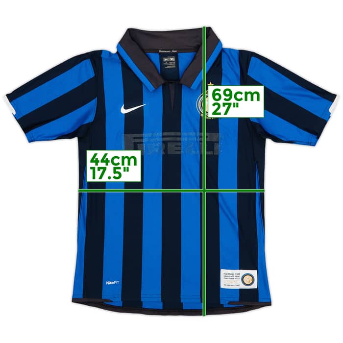 2007-08 Inter Milan Centenary Home Shirt - 4/10 - (XL.Boys)