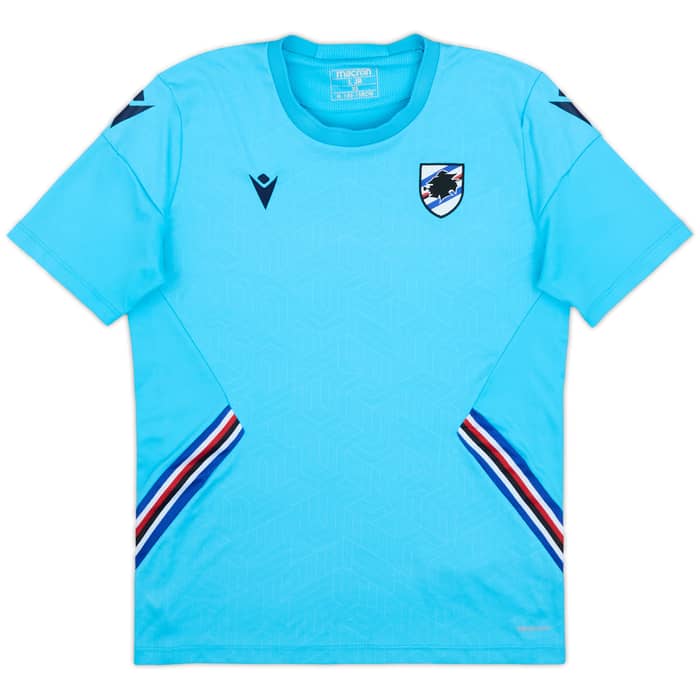 2020-21 Sampdoria Macron Training Shirt - 9/10 - (L.Boys)
