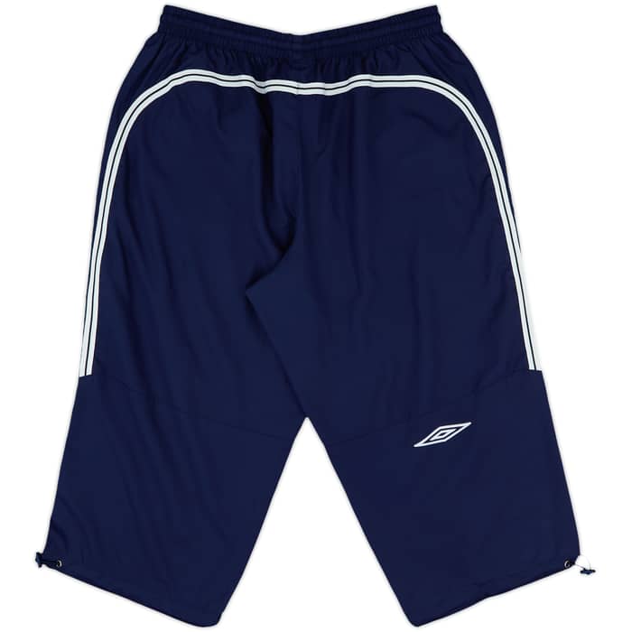 2003-04 Malaga Umbro Training 3/4 Shorts - 9/10 - (L)