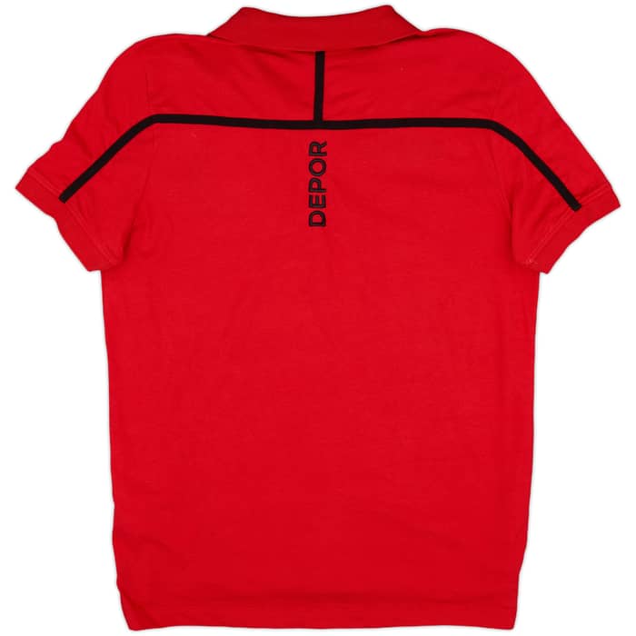 2015-16 Deportivo Macron Polo Shirt - 8/10 - (M)