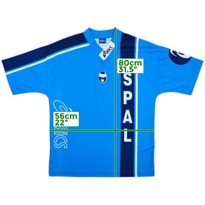 1999-00 SPAL Asics Training Shirt - 9/10 - (XL)