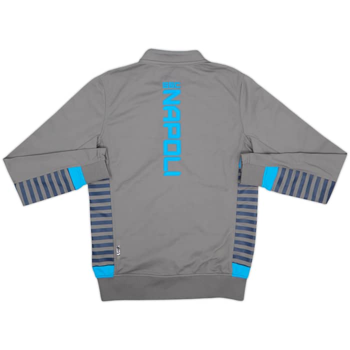 2019-20 Napoli Kappa Track Jacket - 8/10 - (L.Boys)