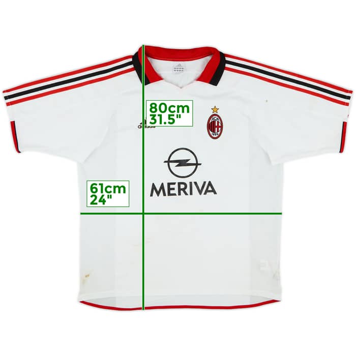 2003-04 AC Milan Away Shirt - 5/10 - (XL)