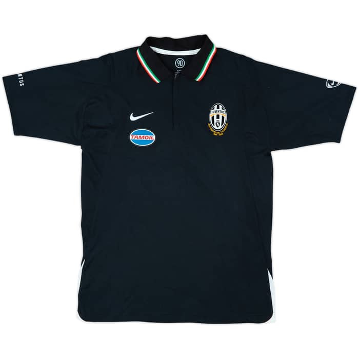 2005-06 Juventus Nike 1/4 Zip Polo Shirt - 10/10 - (M)