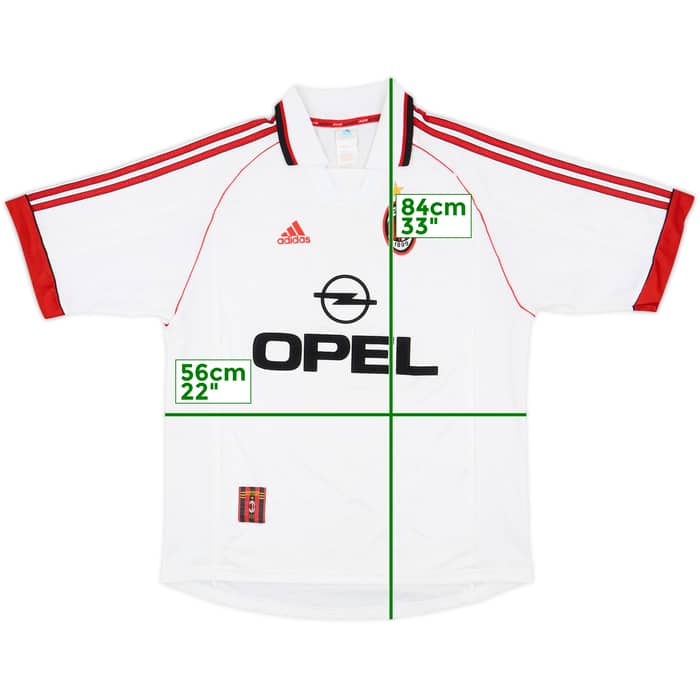 1998-99 AC Milan Away Shirt - 8/10 - (L)