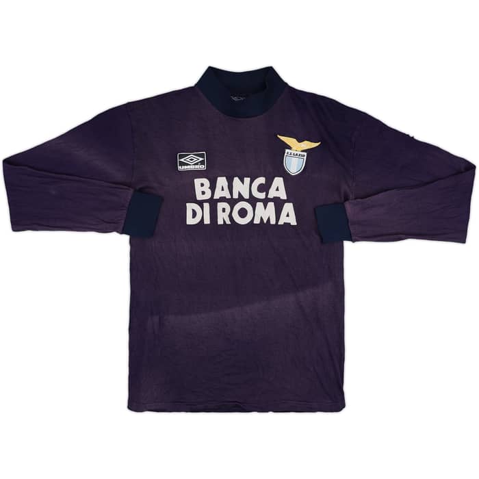 1991-92 Lazio Umbro Training L/S Shirt - 5/10 - (XL)