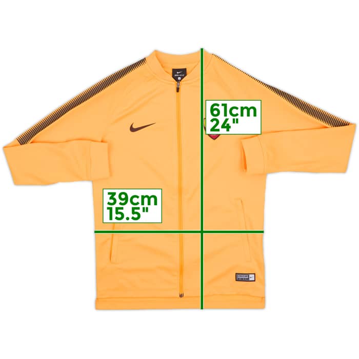 2017-18 Roma Nike Track Jacket - 10/10 - (M.Boys)