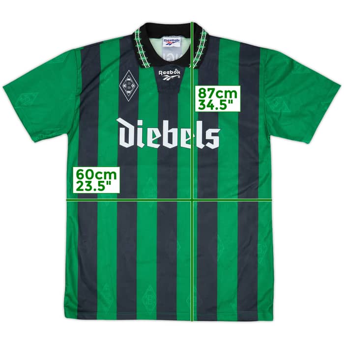 1995-96 Borussia Monchengladbach Away Shirt - 9/10 - (XL)