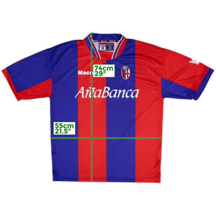 2002-03 Bologna Home Shirt - 8/10 - (M)