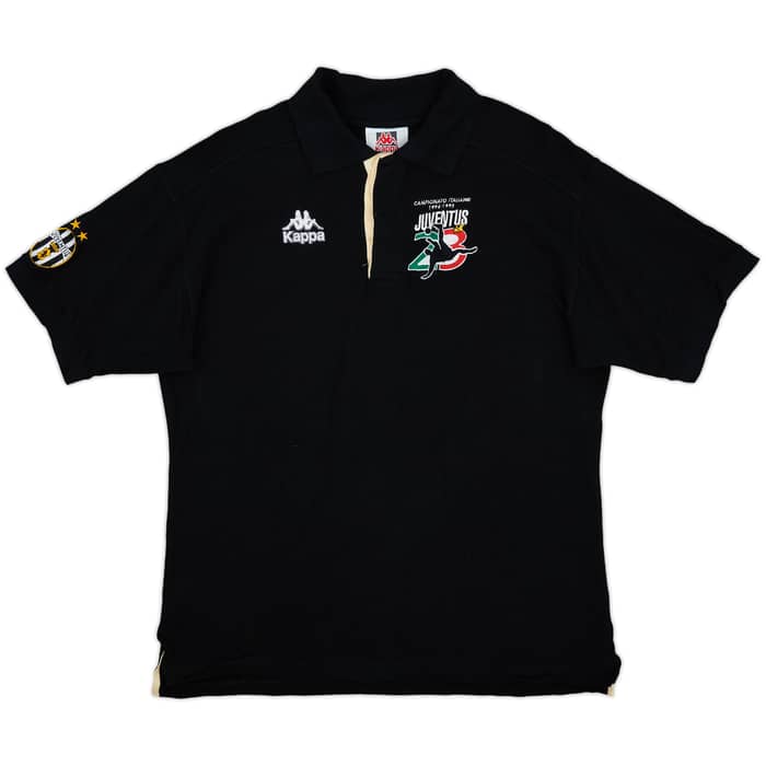 1994-95 Juventus 'Campionato Italiano' Kappa Polo Shirt - 10/10 - (L)