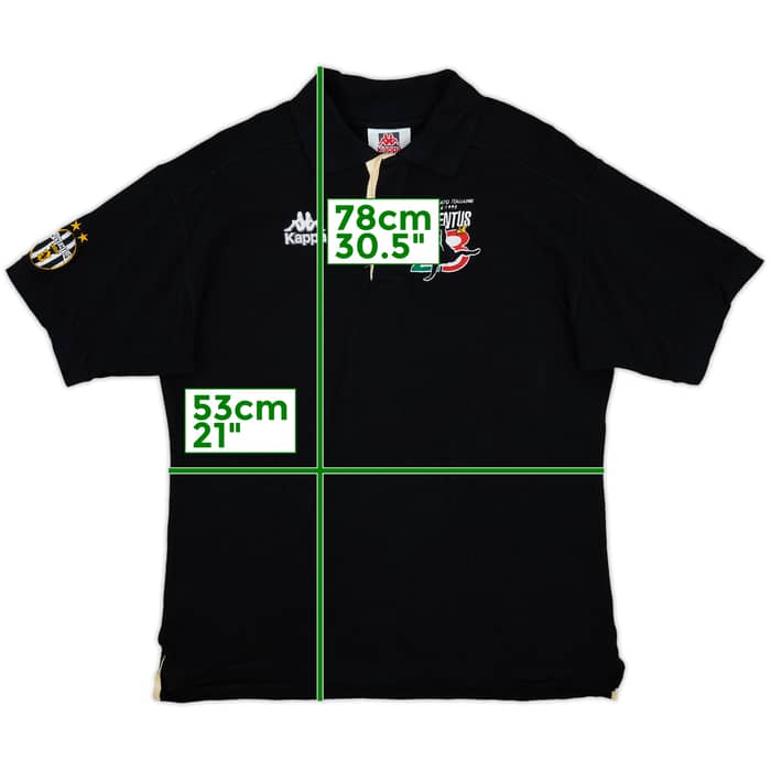 1994-95 Juventus 'Campionato Italiano' Kappa Polo Shirt - 10/10 - (L)