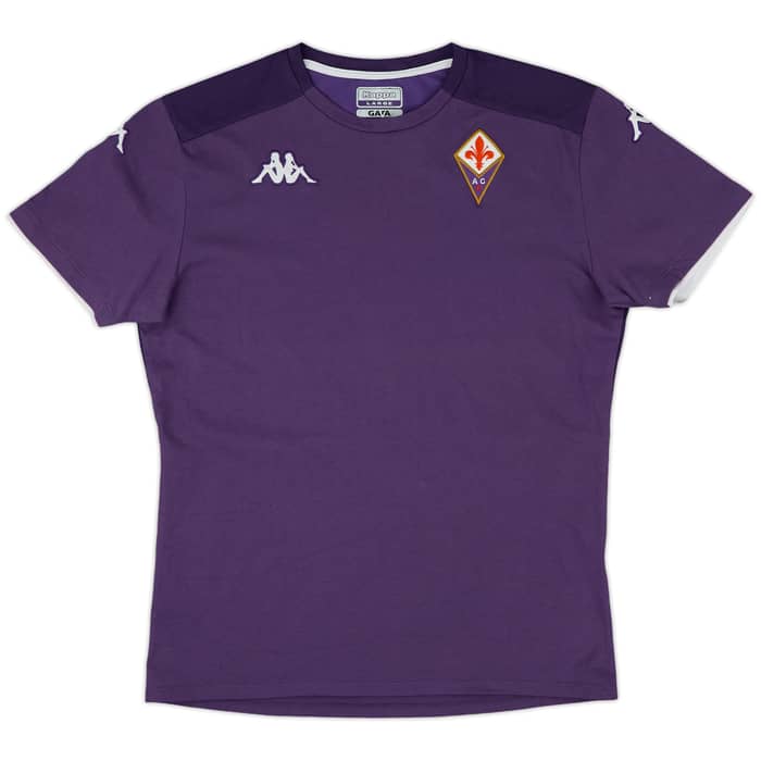 2020-21 Fiorentina Kappa Cotton Tee - 9/10 - (L)