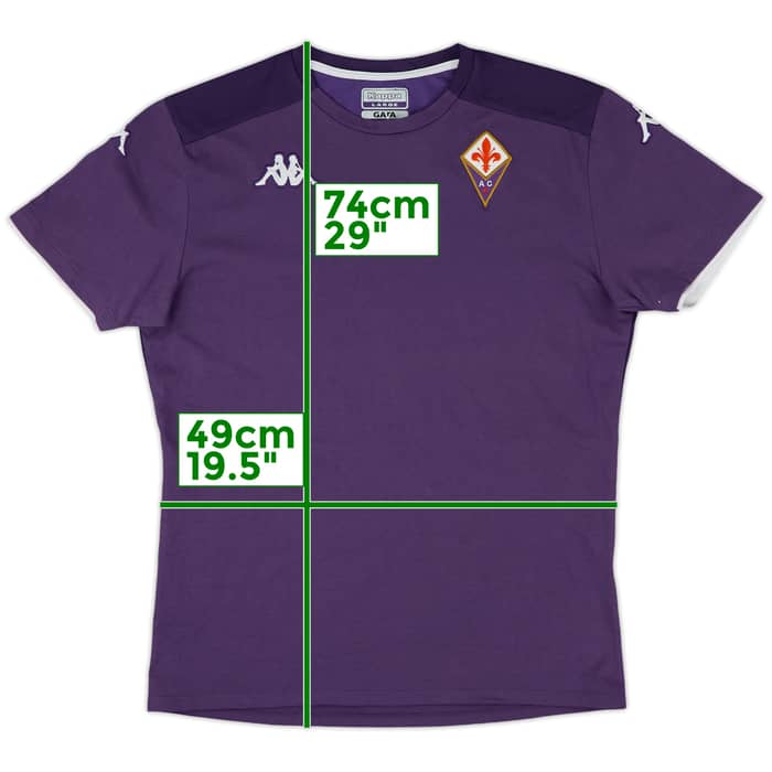 2020-21 Fiorentina Kappa Cotton Tee - 9/10 - (L)