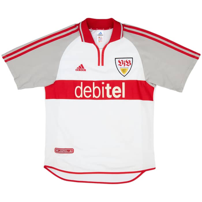 2000-02 Stuttgart Home Shirt Boddschamber #63 - 8/10 - (M)