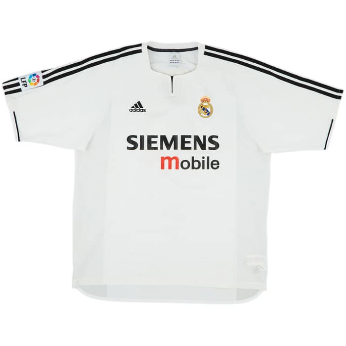2003-04 Real Madrid Home Shirt Beckham #23 - 5/10 - (XL)