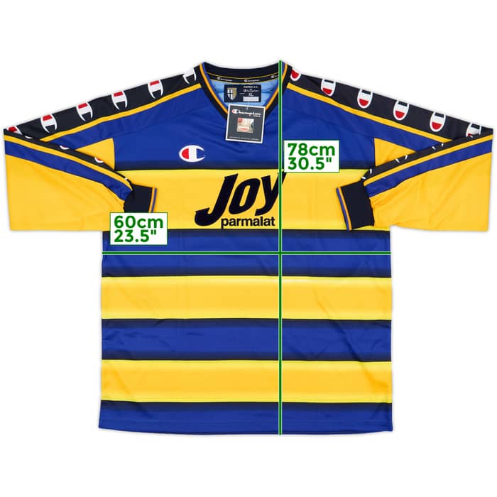 2001-02 Parma Home L/S Shirt (XL)