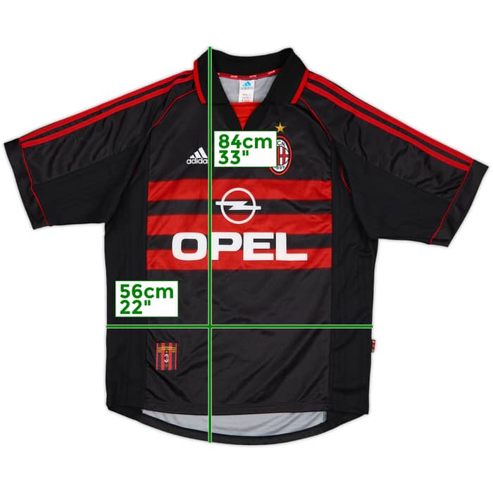 1998-99 AC Milan Third Shirt - 8/10 - (L)