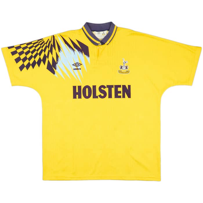1991-95 Tottenham Away Shirt Klinsmann #18 - 8/10 - (XL)