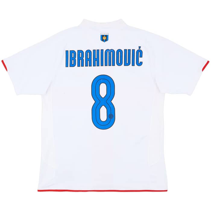 2007-08 Inter Milan Centenary Away Shirt Ibrahimovic #8 - 6/10 - (L)