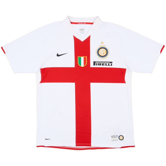 2007-08 Inter Milan Centenary Away Shirt Ibrahimovic #8 - 6/10 - (L)