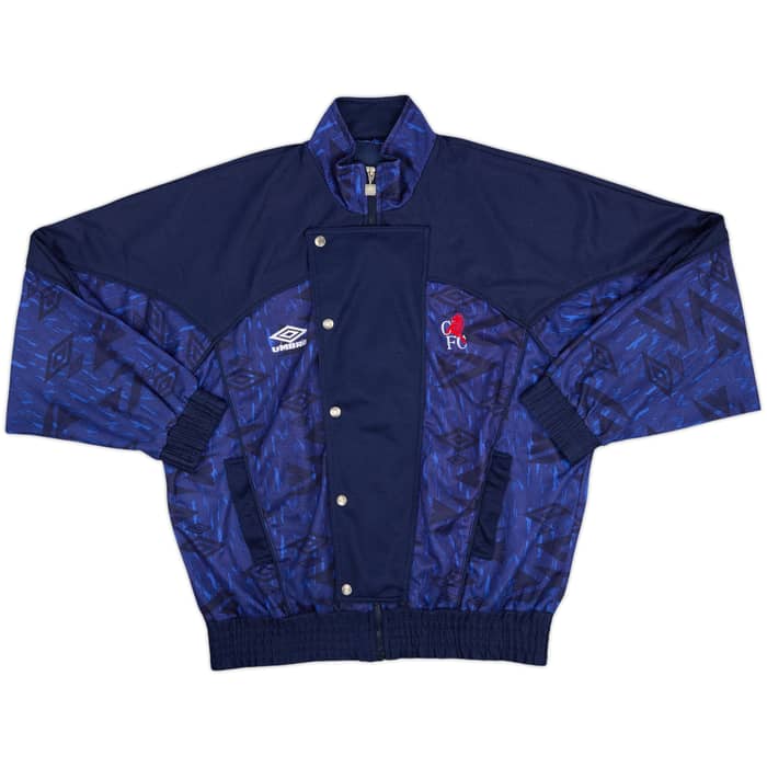 1991-92 Chelsea Umbro Track Jacket - 8/10 - (L)