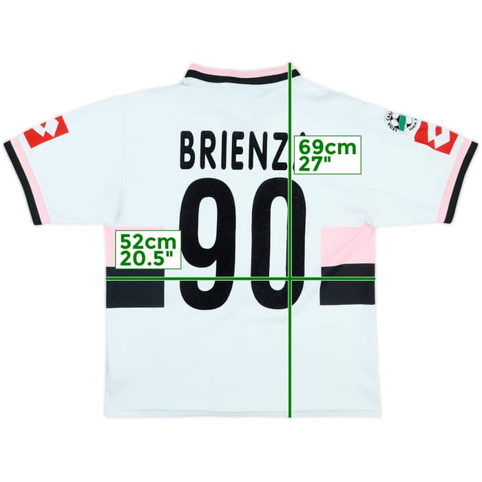 2004-05 Palermo Match Issue Away Shirt Brienza #90