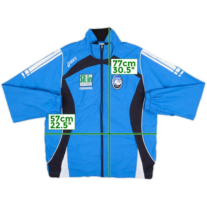 2005-06 Atalanta Asics Track Jacket - 5/10 - (L)