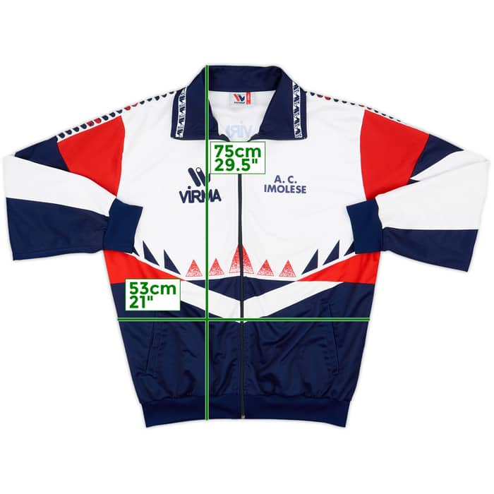 1991-92 Imolese Virma Track Jacket - 7/10 - (L)