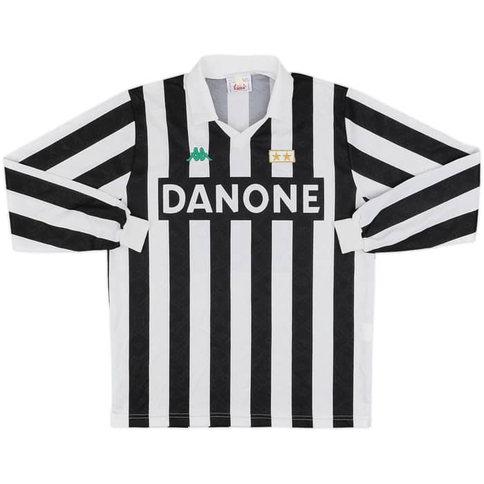 1992-94 Juventus Home L/S Shirt - 8/10 - (L)
