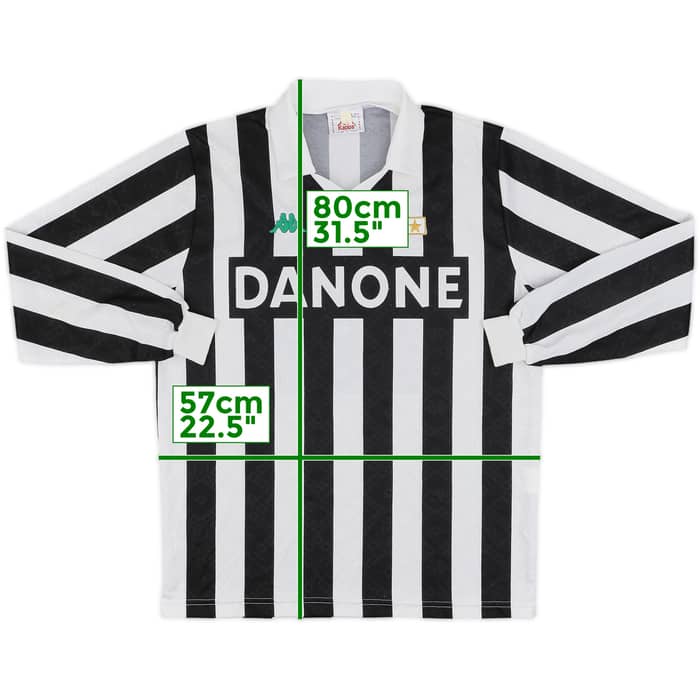 1992-94 Juventus Home L/S Shirt - 8/10 - (L)