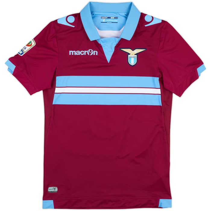 2014-15 Lazio Signed Away Shirt Mauri #6 - 8/10 - (M)