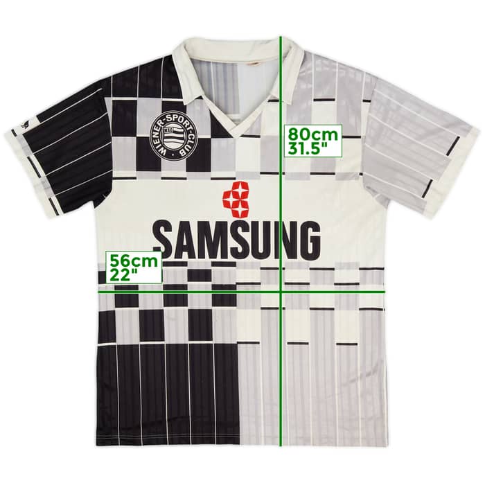 1990-91 Wiener SC Home Shirt - 7/10 - (L)