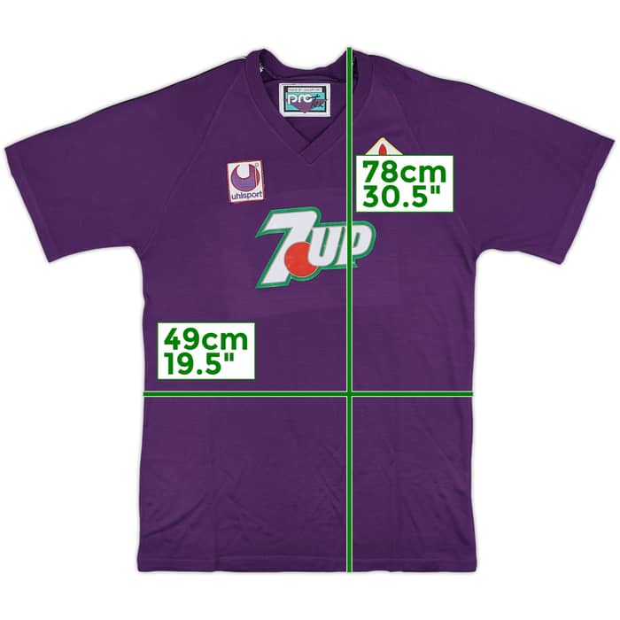 1994-95 Fiorentina Player Issue Uhlsport Training Shirt - 7/10 - (M)