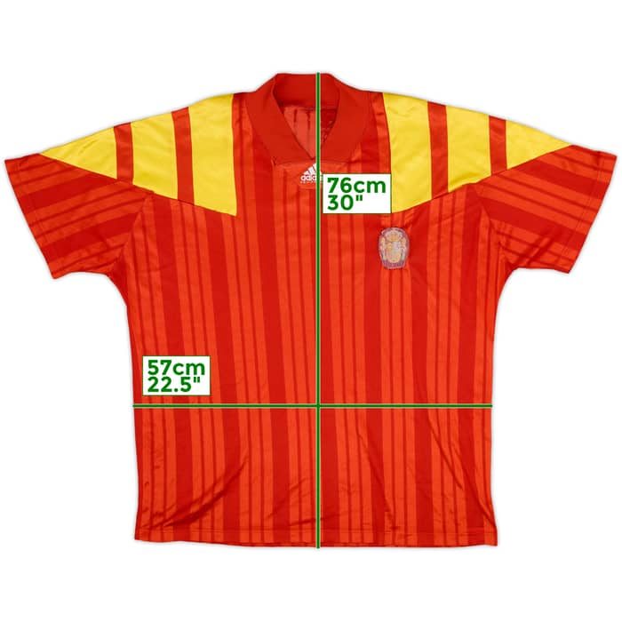1992-94 Spain Home Shirt - 4/10 - (L)