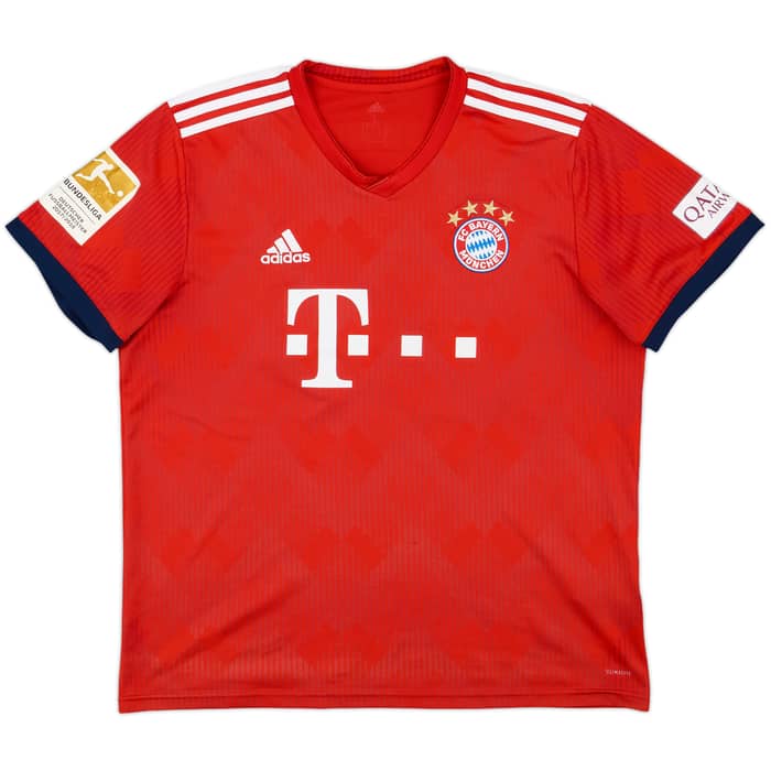 2018-19 Bayern Munich Home Shirt Coman #29 - 6/10 - (L)