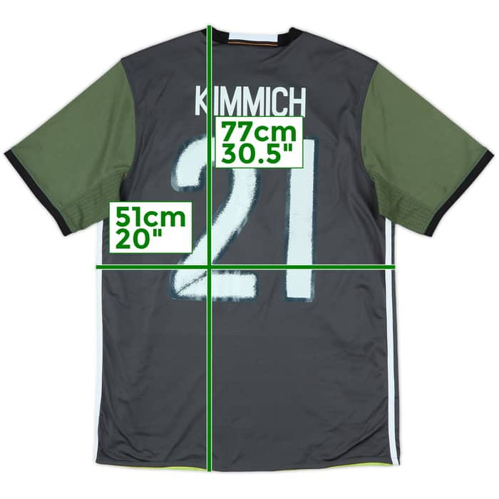 2015-17 Germany Away Shirt Kimmich #21 - 8/10 - (L)