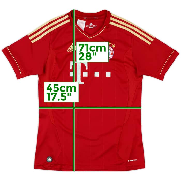 2011-13 Bayern Munich Home Shirt - 5/10 - (XL.Boys)
